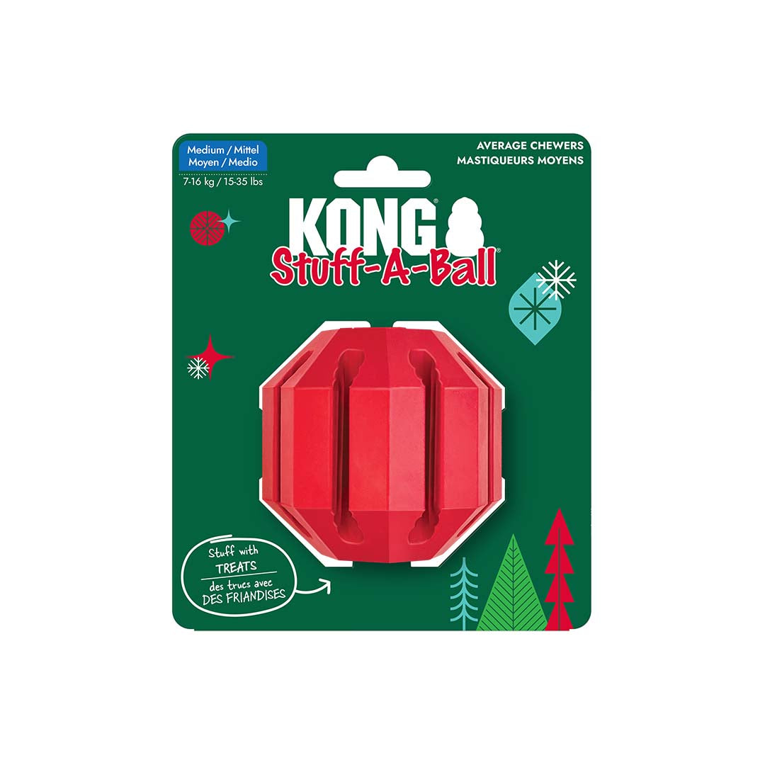 Kong Holiday Stuff a Ball Medium