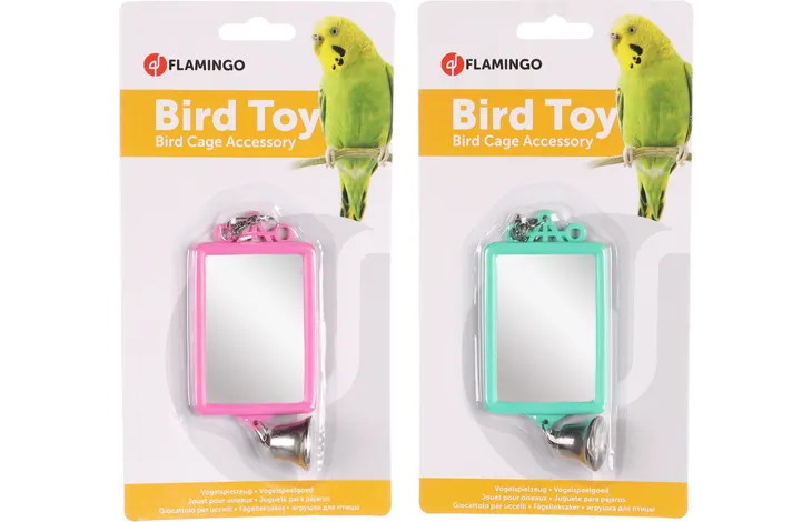 Flamingo Bird Hanging Mirror