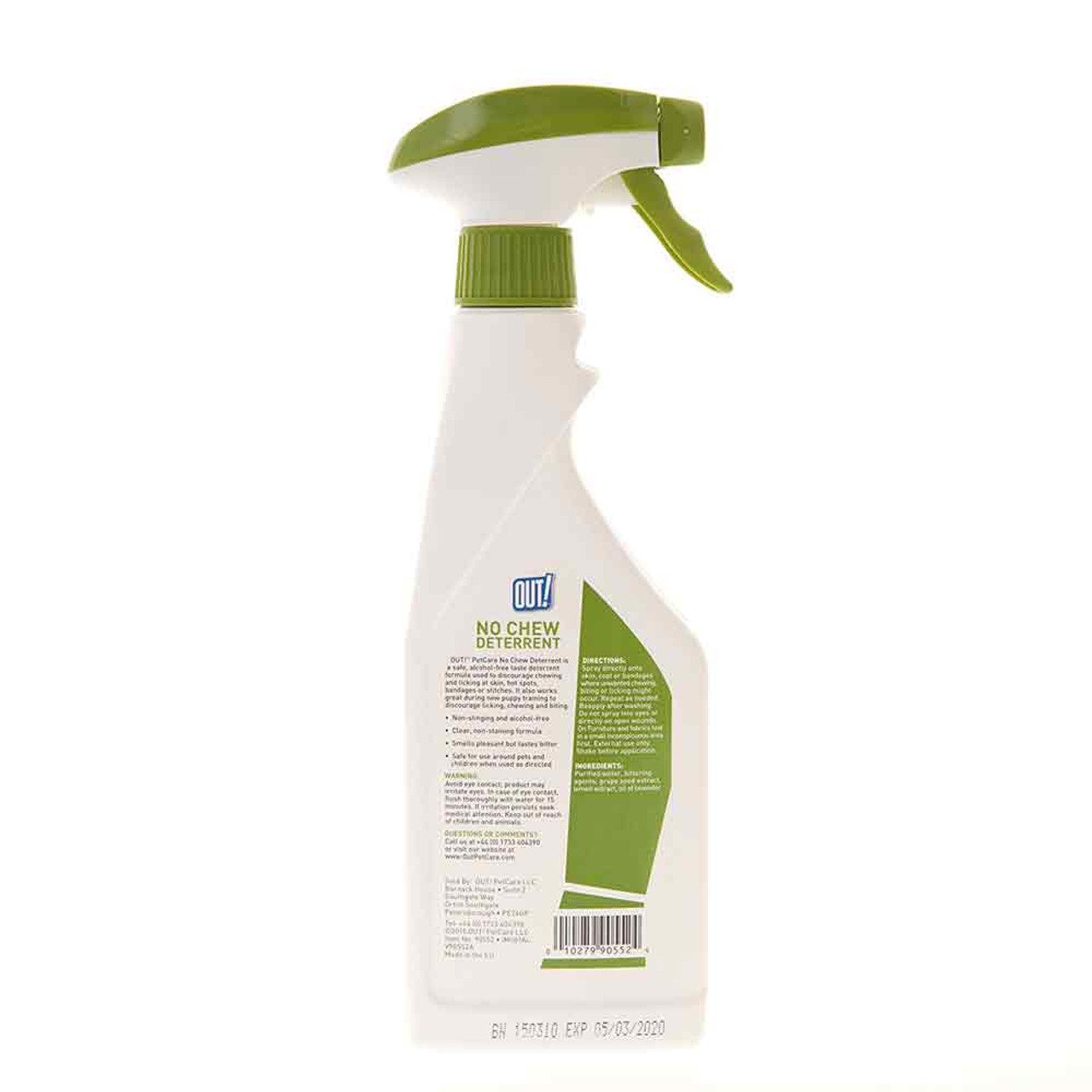 Out! PetCare No Chew Deterrent Training Aid 500ml