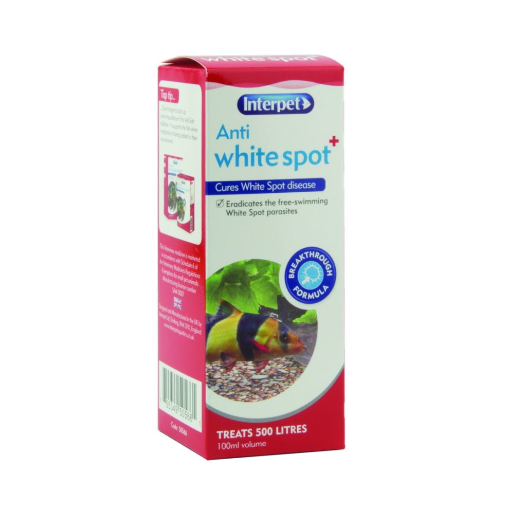 Interpet Anti White Spot Plus Aquarium Treatment 100ml