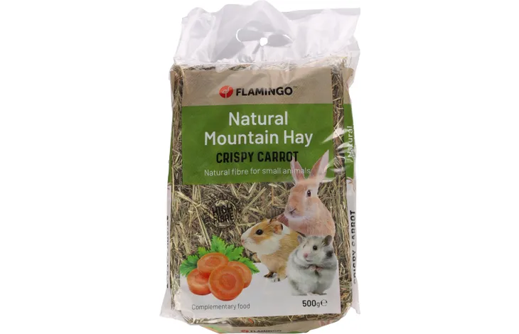 Flamingo Mountain Hay Carrot 500g