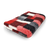 VetBed Red, White & Anthracite Check