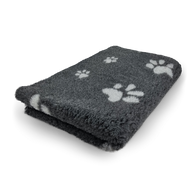 VetBed Anthracite Grey Paws