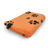VetBed Orange with Black Paws