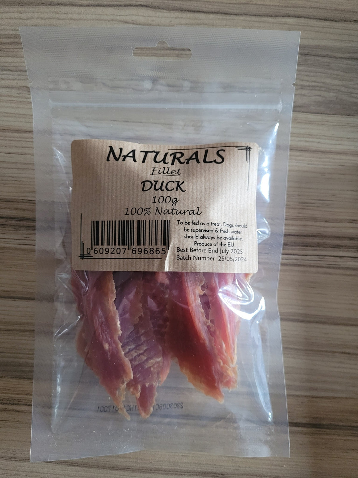Dehydrated Duck Fillet 100g