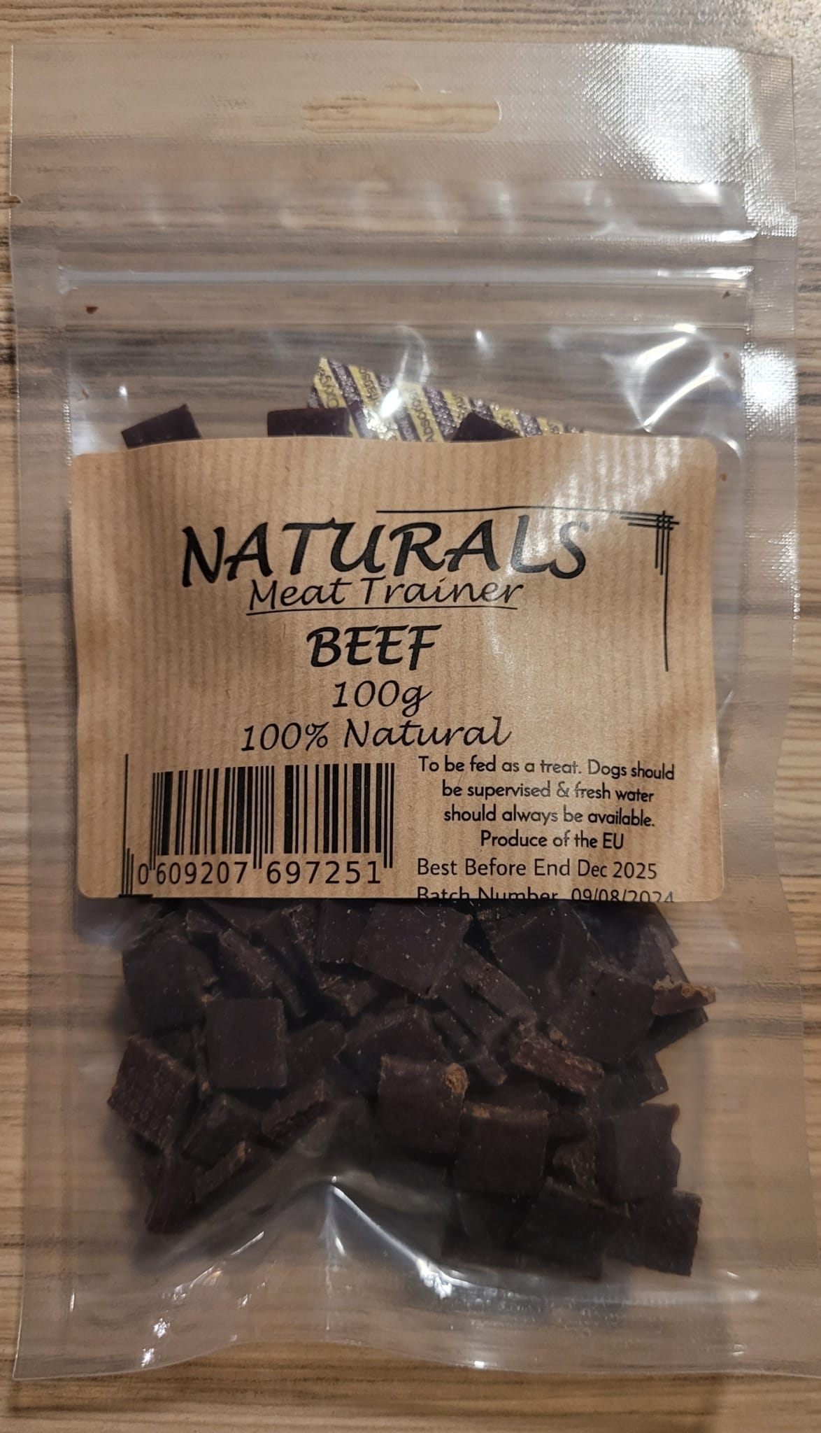 Naturals Fillet Beef Trainers 100g