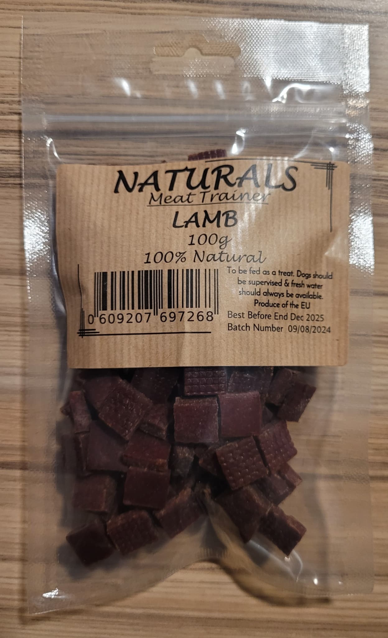 Naturals Fillet Lamb Trainers 100g