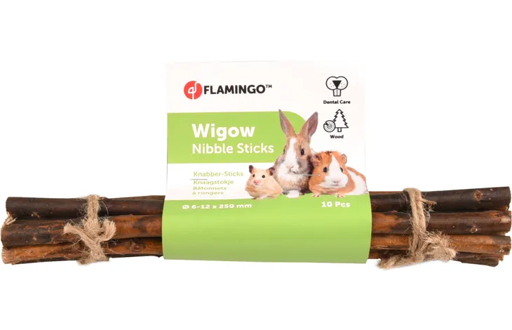 Flamingo Wigow Small Pet Nibble Sticks x10 Pack