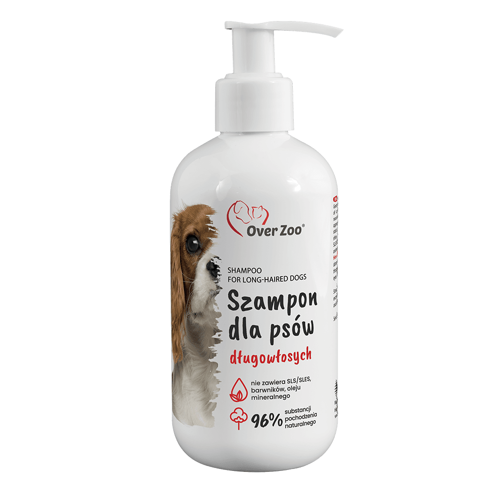 Over Zoo Long-Haired Dog Shampoo 250ml