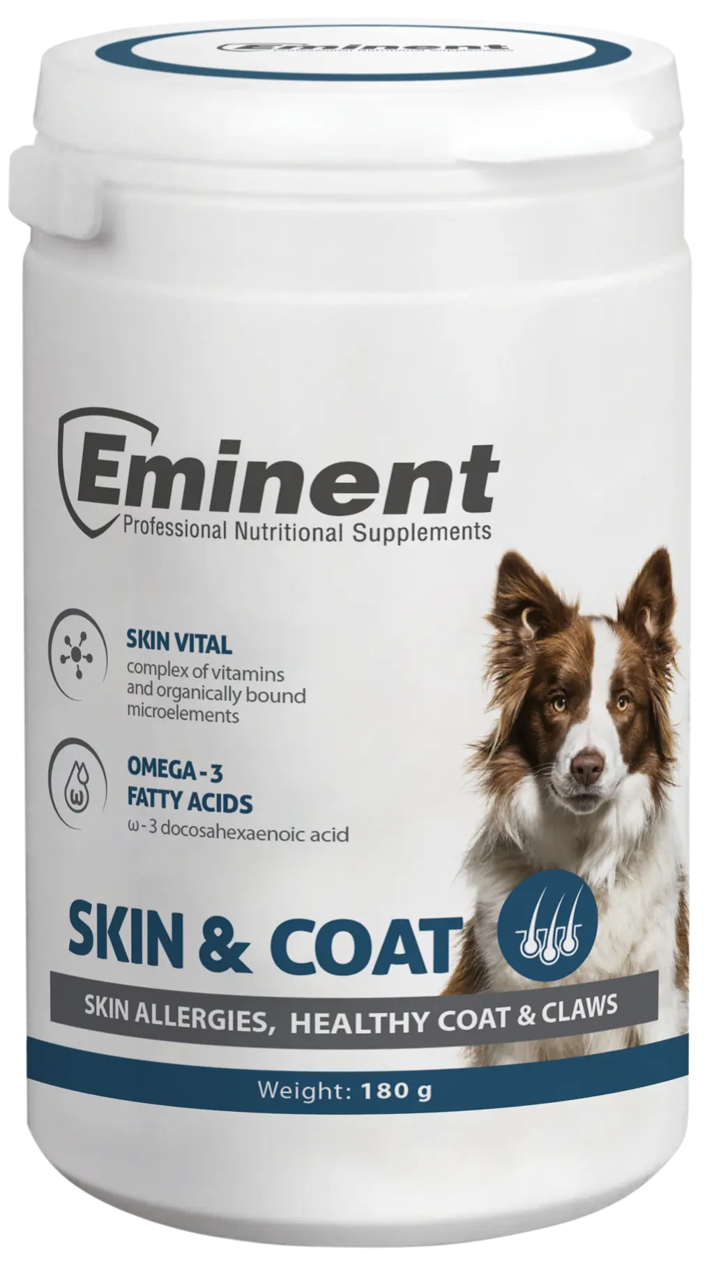 Eminent Skin and Coat Supplement for Dogs 180g