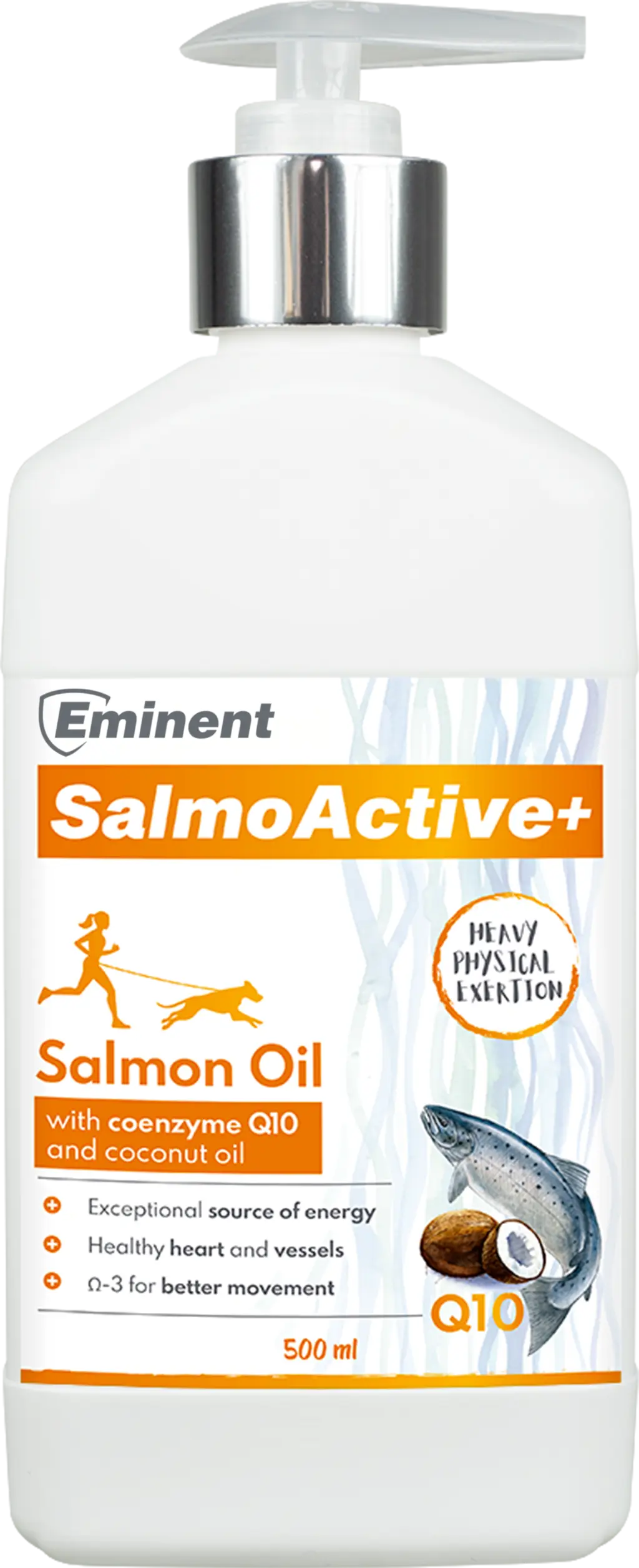 Eminent Salmon Oil Active+ Supports High Physical Performance 500ml