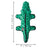 Kong Ballistic Alligator Md/Lg