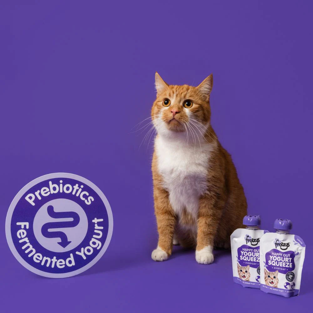 Frozzys HappyGut Prebiotic Yogurt For Cats 85g