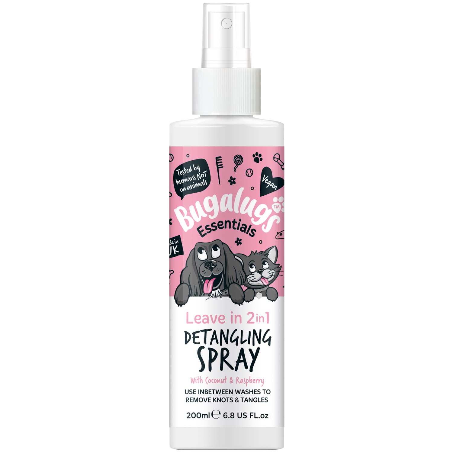 Bugalugs 2in1 Detangling Spray 200ml