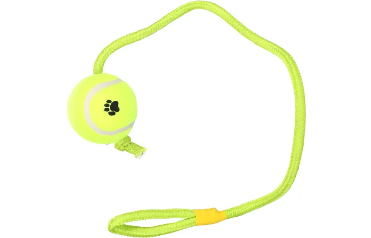 Flamingo Tennis Ball On Rope