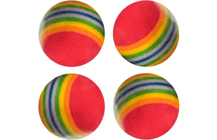 Flamingo Cat Rainbow Balls