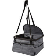 Dog Car Seat - Foldable Dog Basket for the Car - 41x36x25cm - Black