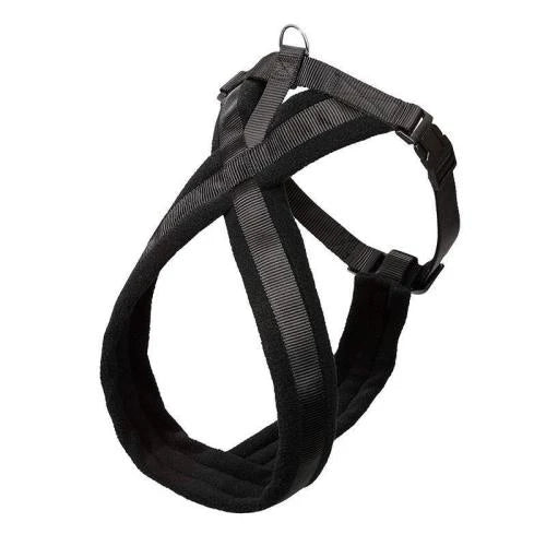 Flamingo Soft Cross Harness Black