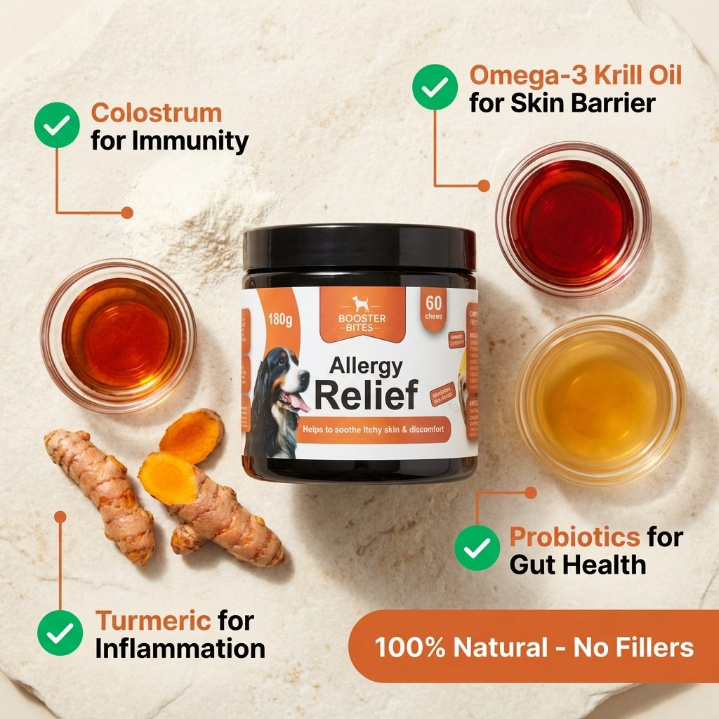 Booster Bites Allergy Relief Dog Treats x60