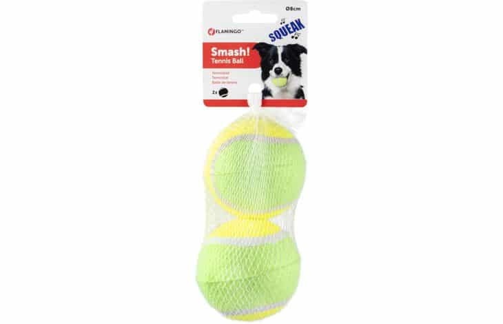 Flamingo Tennis Ball Smash! 8cm 2pk