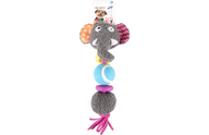 Flamingo Cheery Elephant Tug Rope 28cm