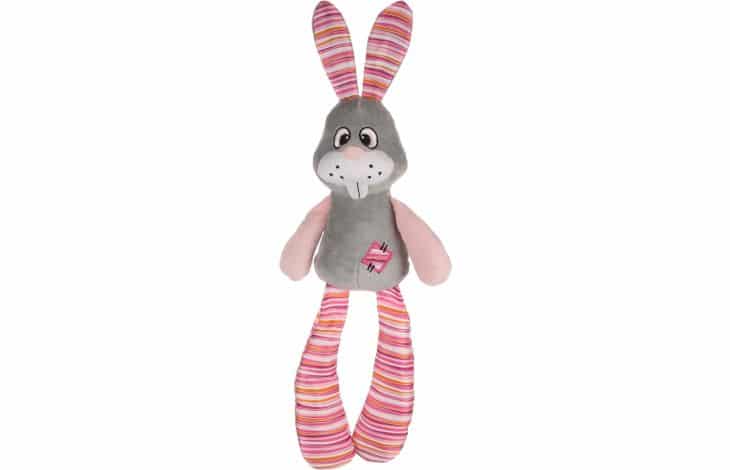 Flamingo Rabbit Dog Toy Long Legs 50cm