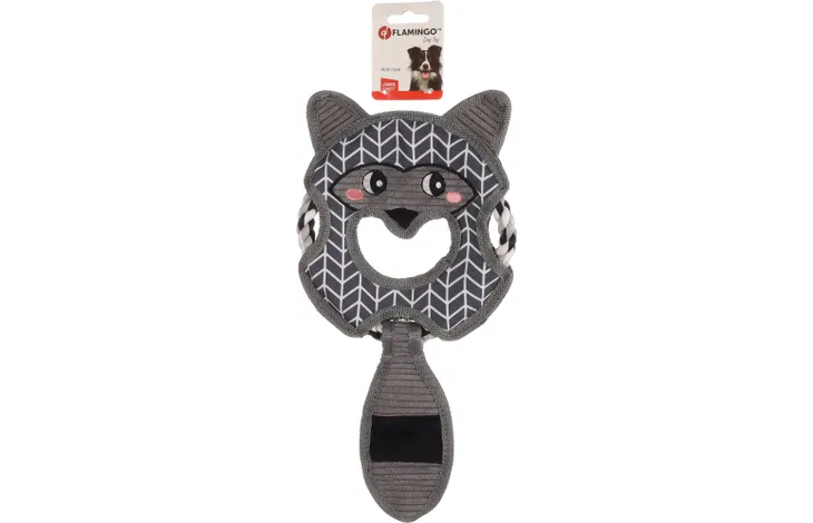 Flamingo Jokko Raccoon Rope Ring 39cm