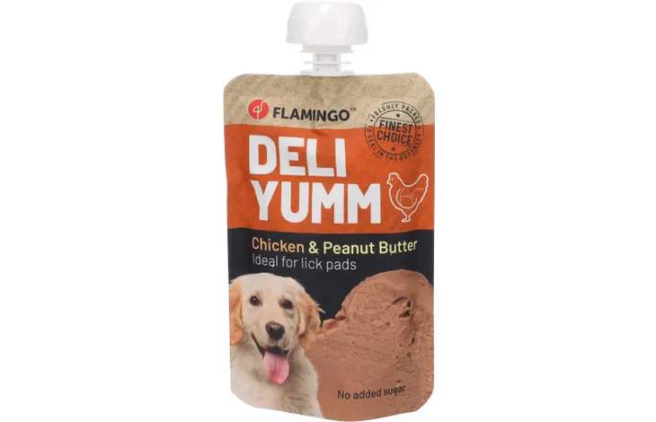 Flamingo Deli Yumm Chicken & Peanut Butter Paste 90g
