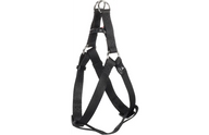 Flamingo Step & Go Dog Harness Black