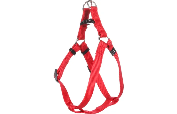 Flamingo Step & Go dog Harness Red
