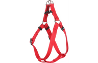Flamingo Step & Go dog Harness Red