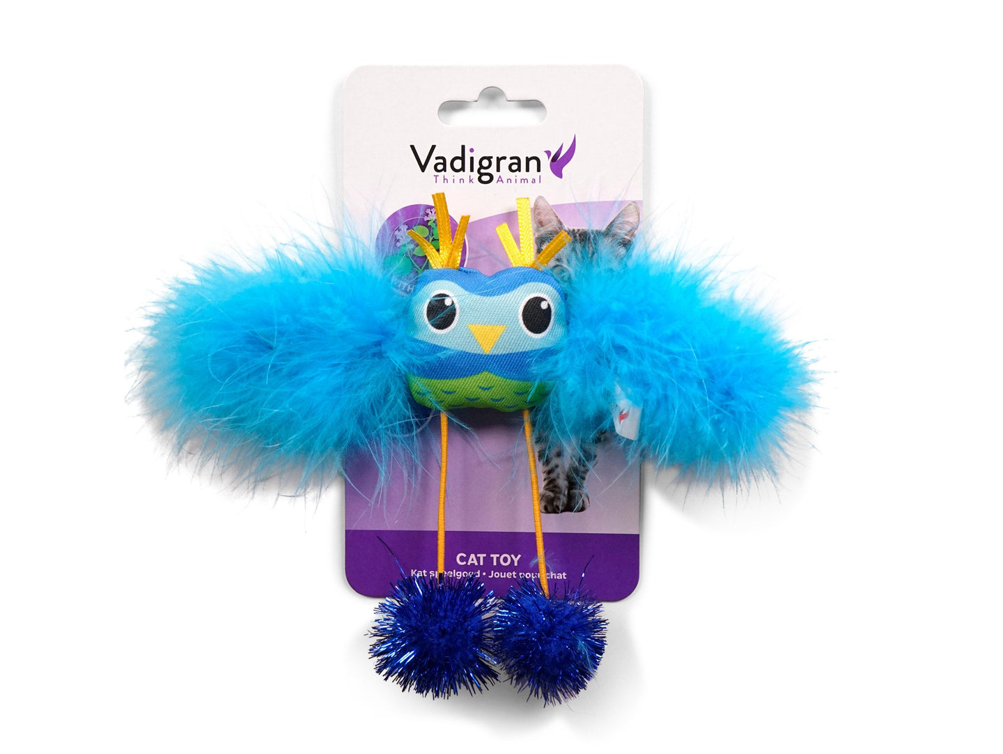 Vadigran Wingy Owl Catnip Toy