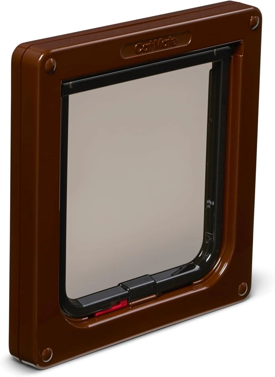 Cat Mate Lockable 2 Way Cat Flap 19.2cm x 20cm - Brown