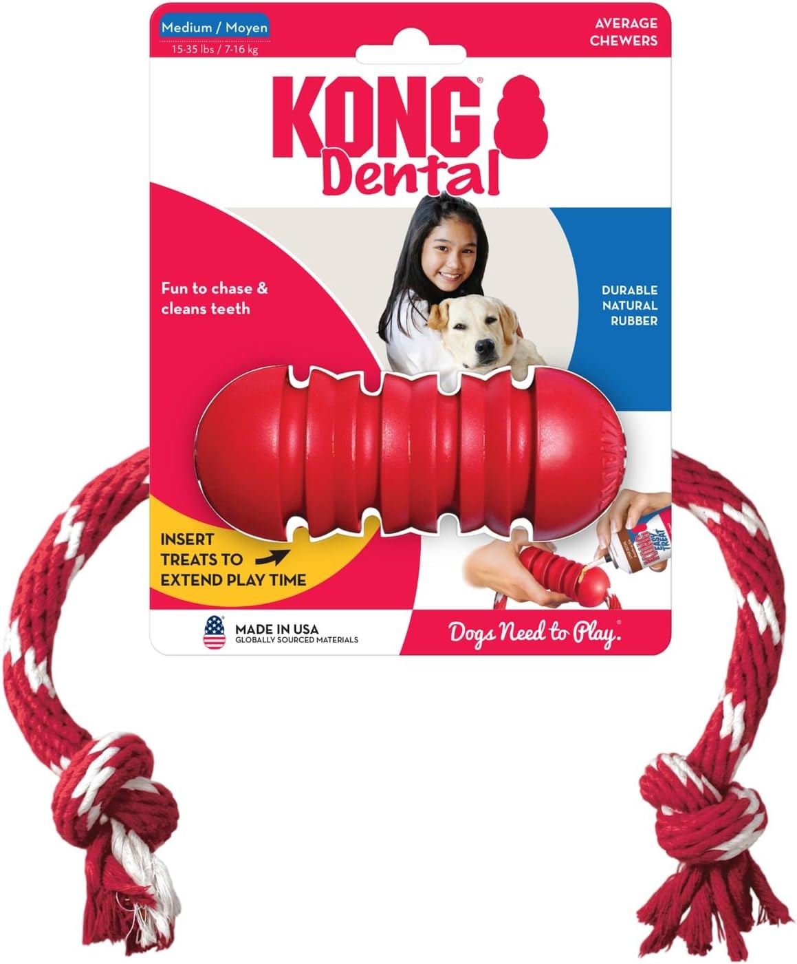 Kong Dental Rope Md