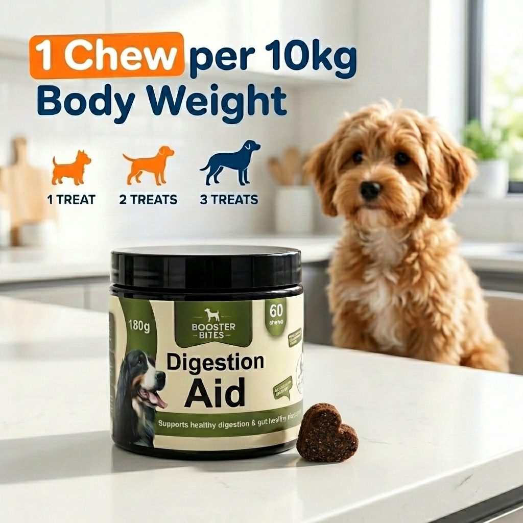 Booster Bites Digestion Aid Dog Treats x60