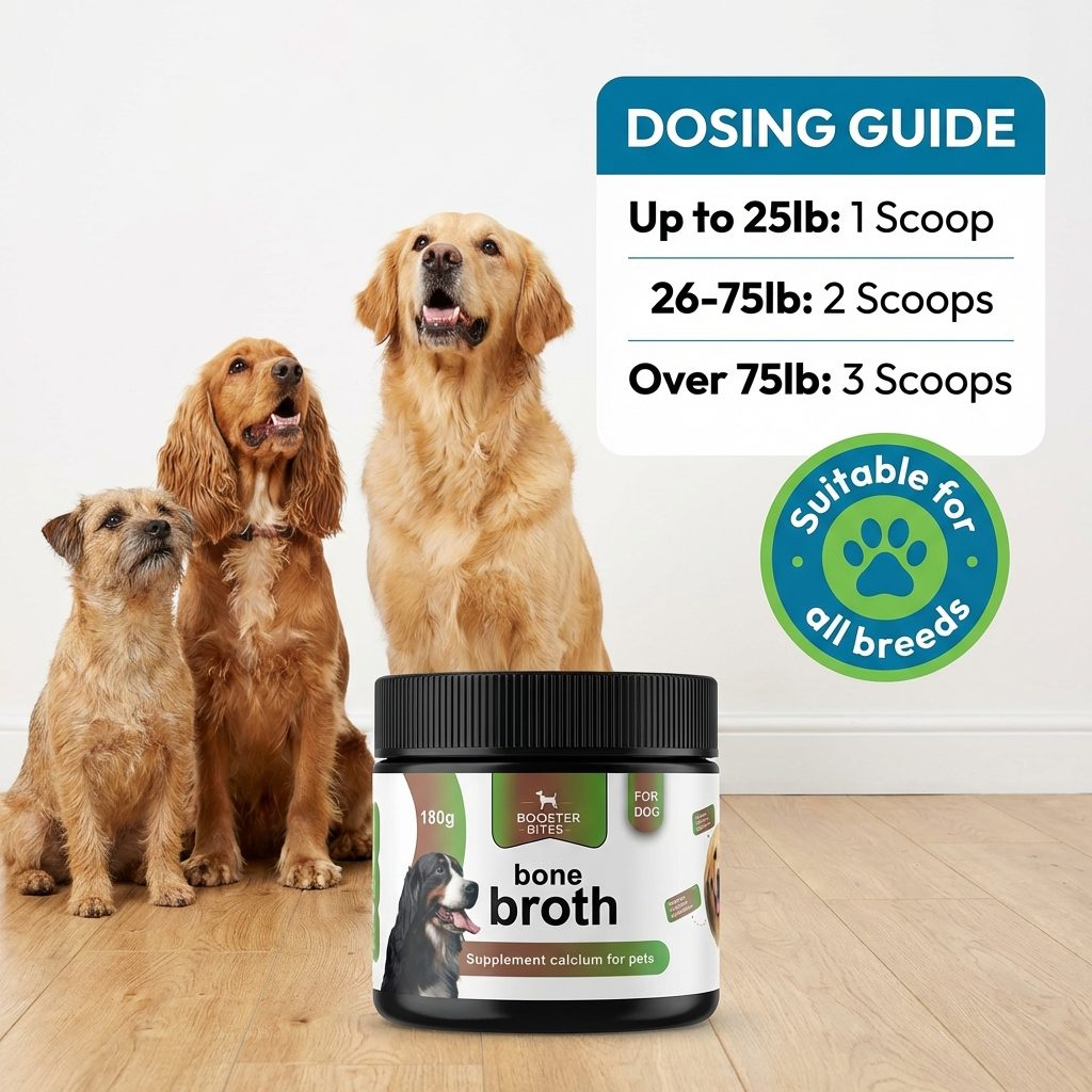 Booster Bites Bone Broth Powdered Supplement – Joint Care Powerhouse 180g