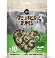 Zeus Better Bones, Rawhide-Free, Dog Treats, Lamb & Mint Flavour 1x10pcs
