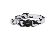 Ancol Camo Black & White Safety Cat Collar