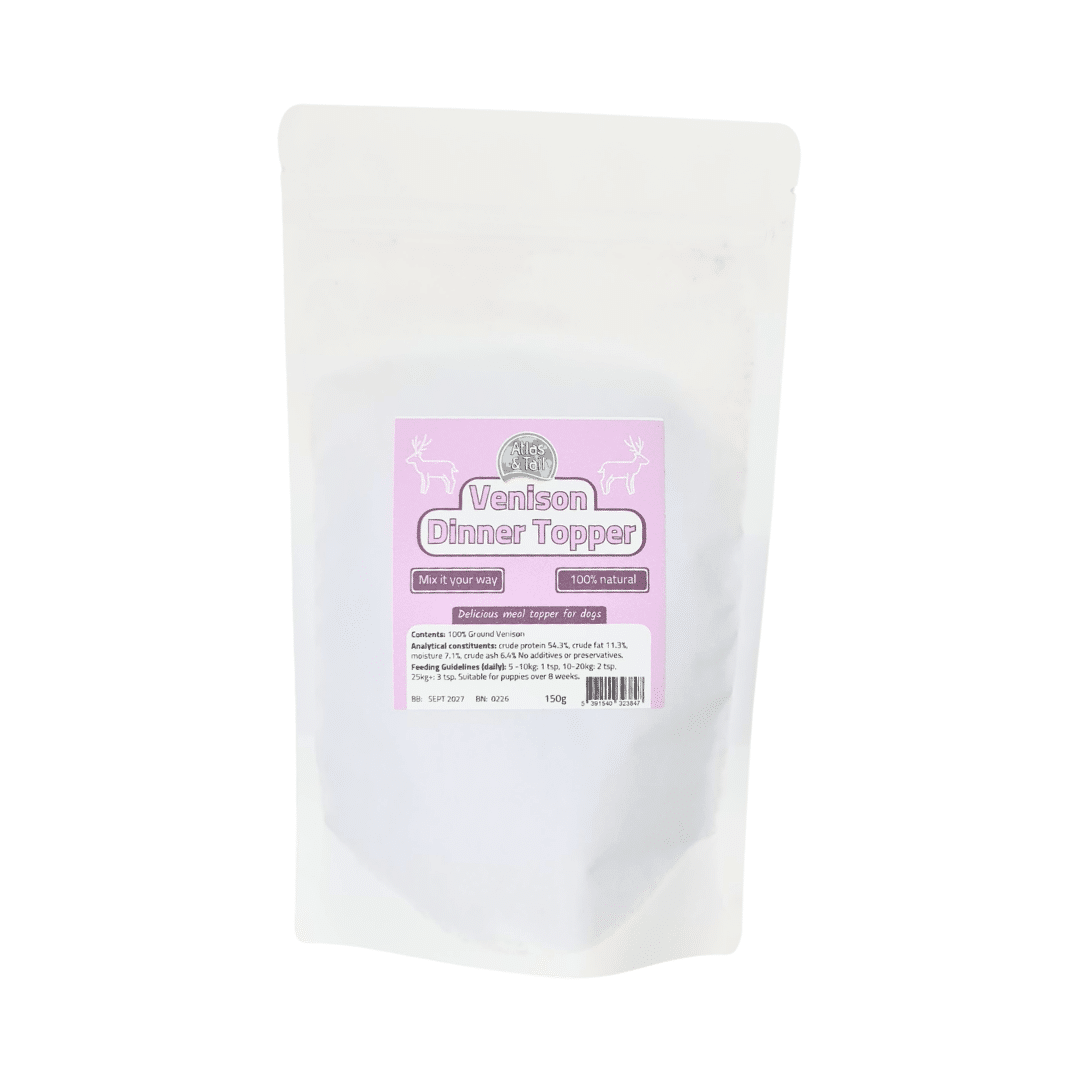 Atlas & Tail Pet Dinner Topper Venison 150g