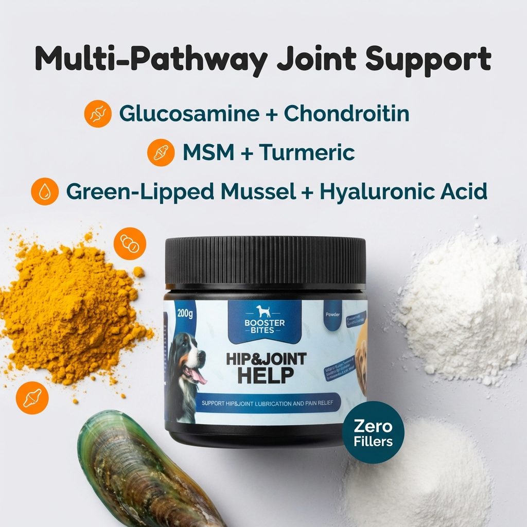 Booster Bites Hip & Joint Support Powder