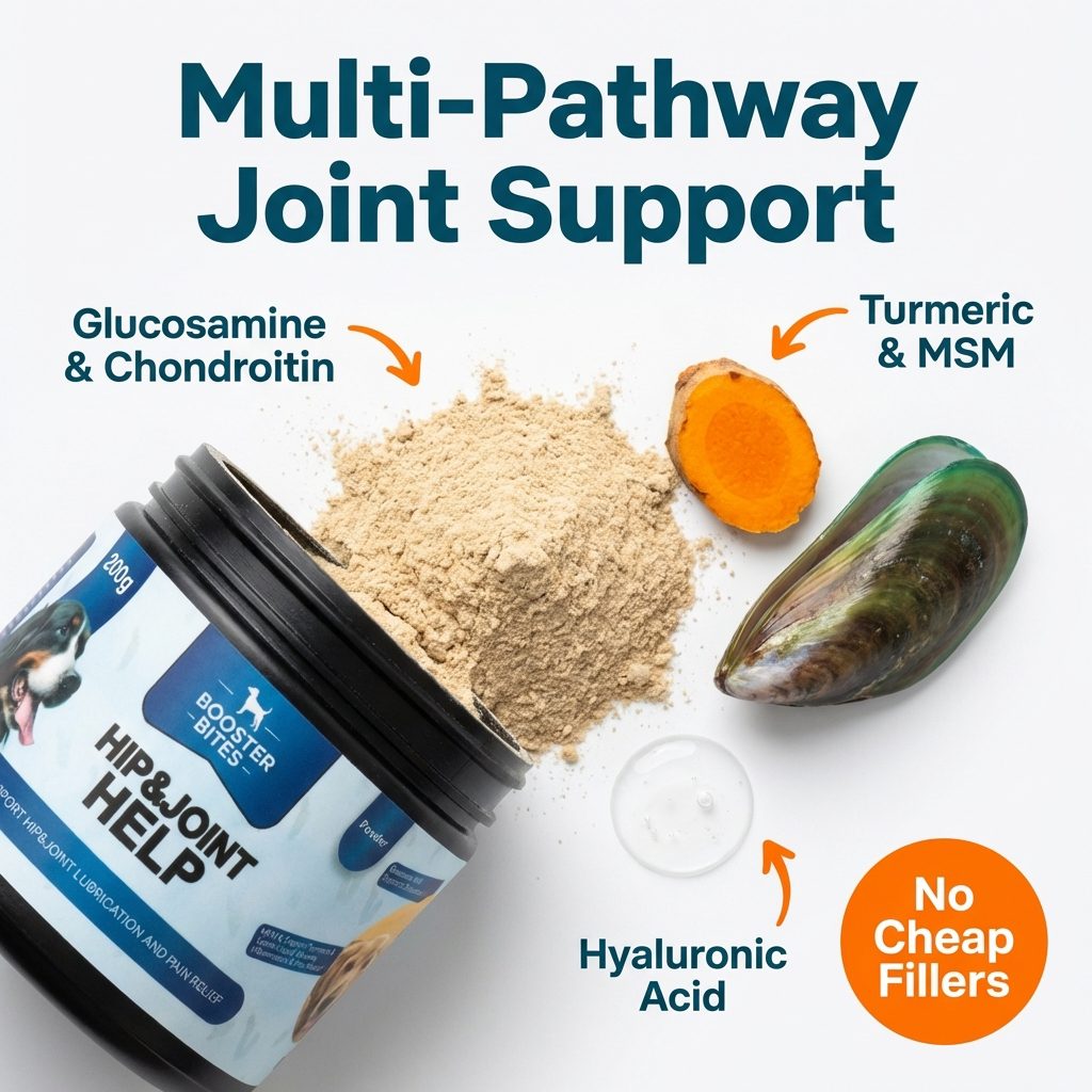 Booster Bites Hip & Joint Support Powder