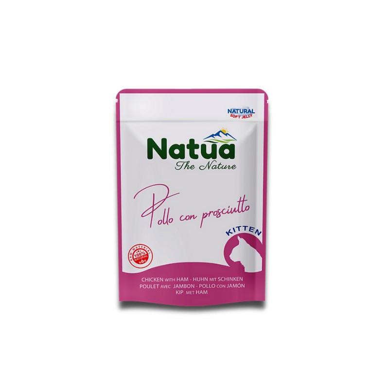 Natua Kitten Chicken & Ham 70g