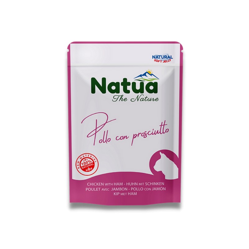 Natua Cat Chicken & Ham 70g