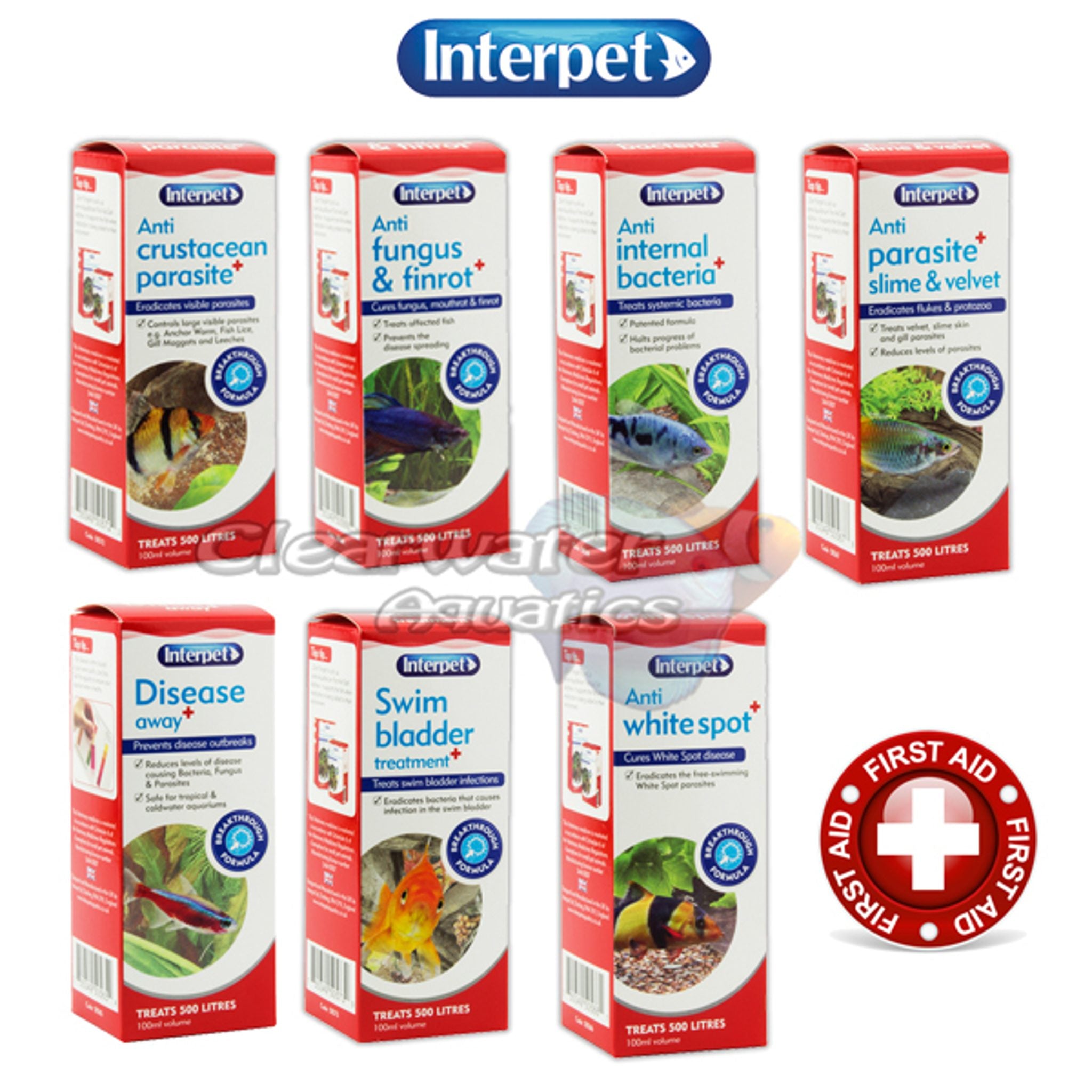 Interpet Anti White Spot Plus Aquarium Treatment 100ml