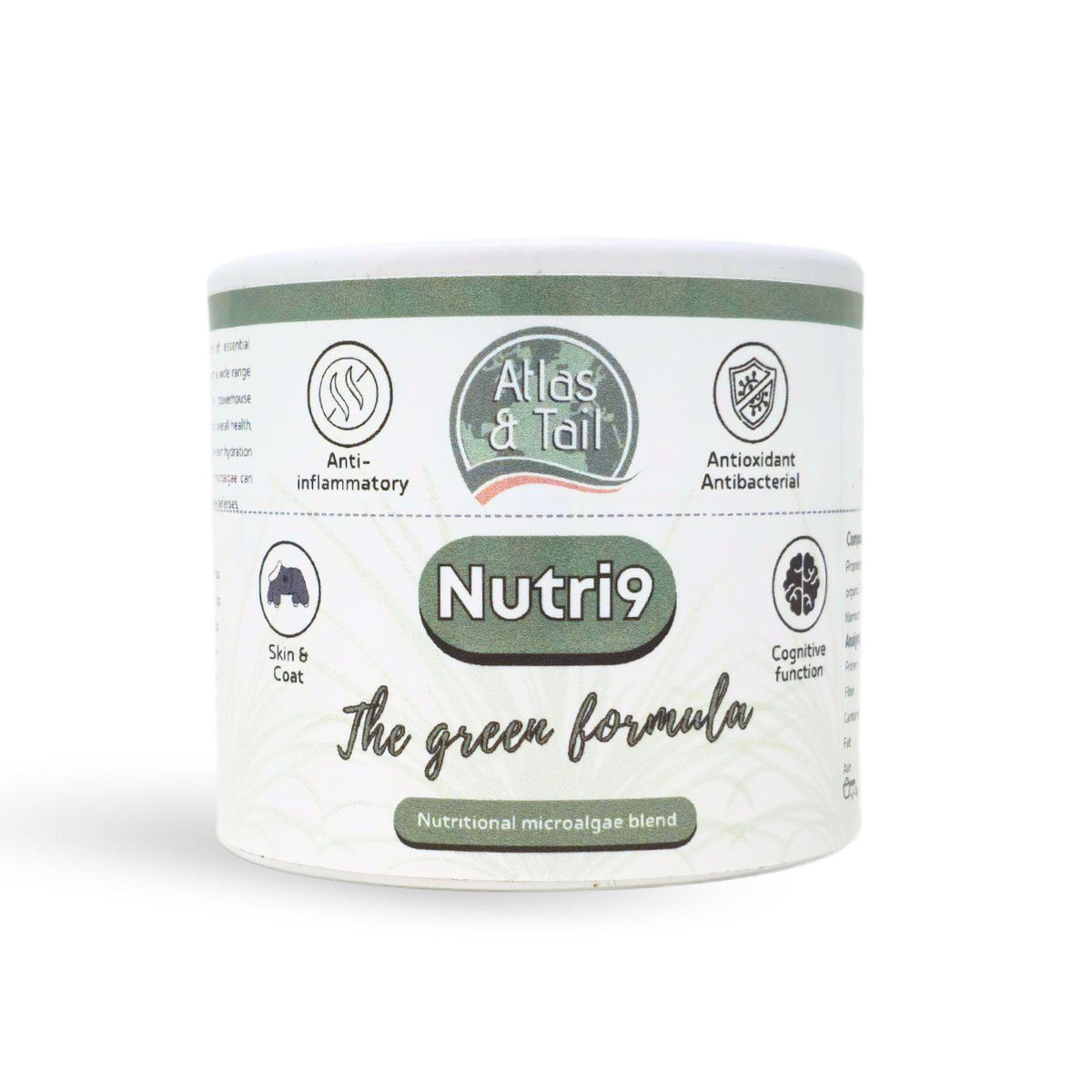 Atlas & Tail Nutri9 - The Green One - Immune Support 100g