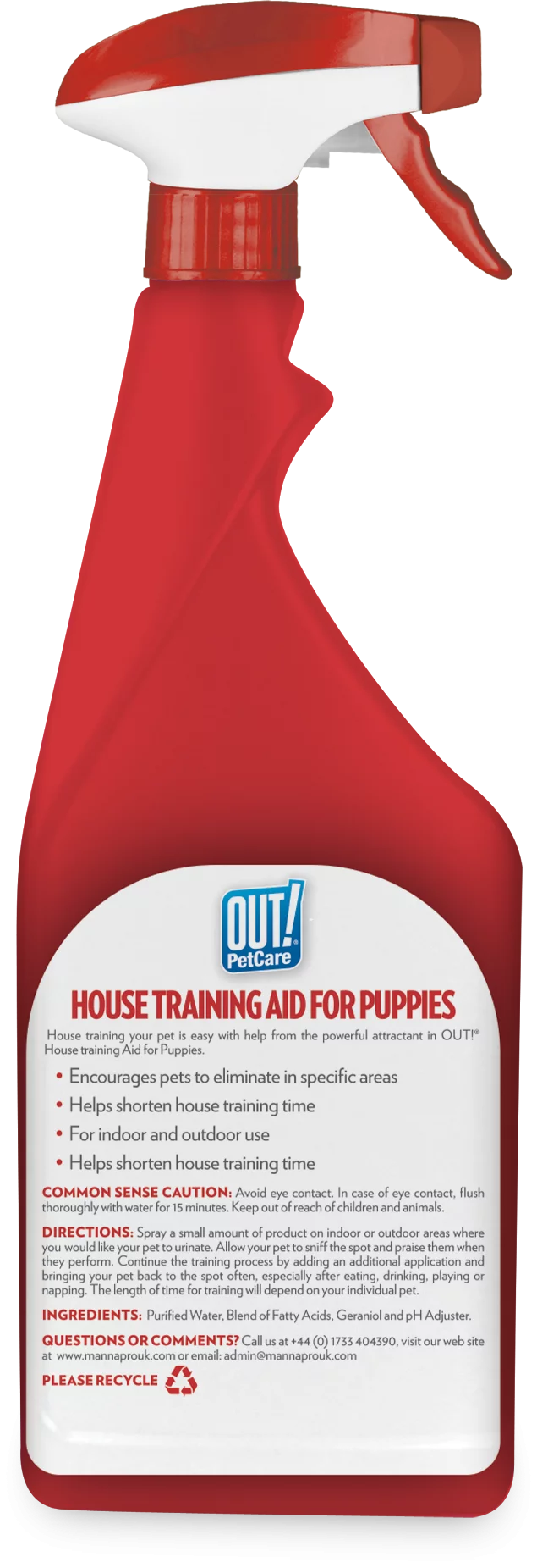 Out! PetCare Training Aid for Puppies 500ml