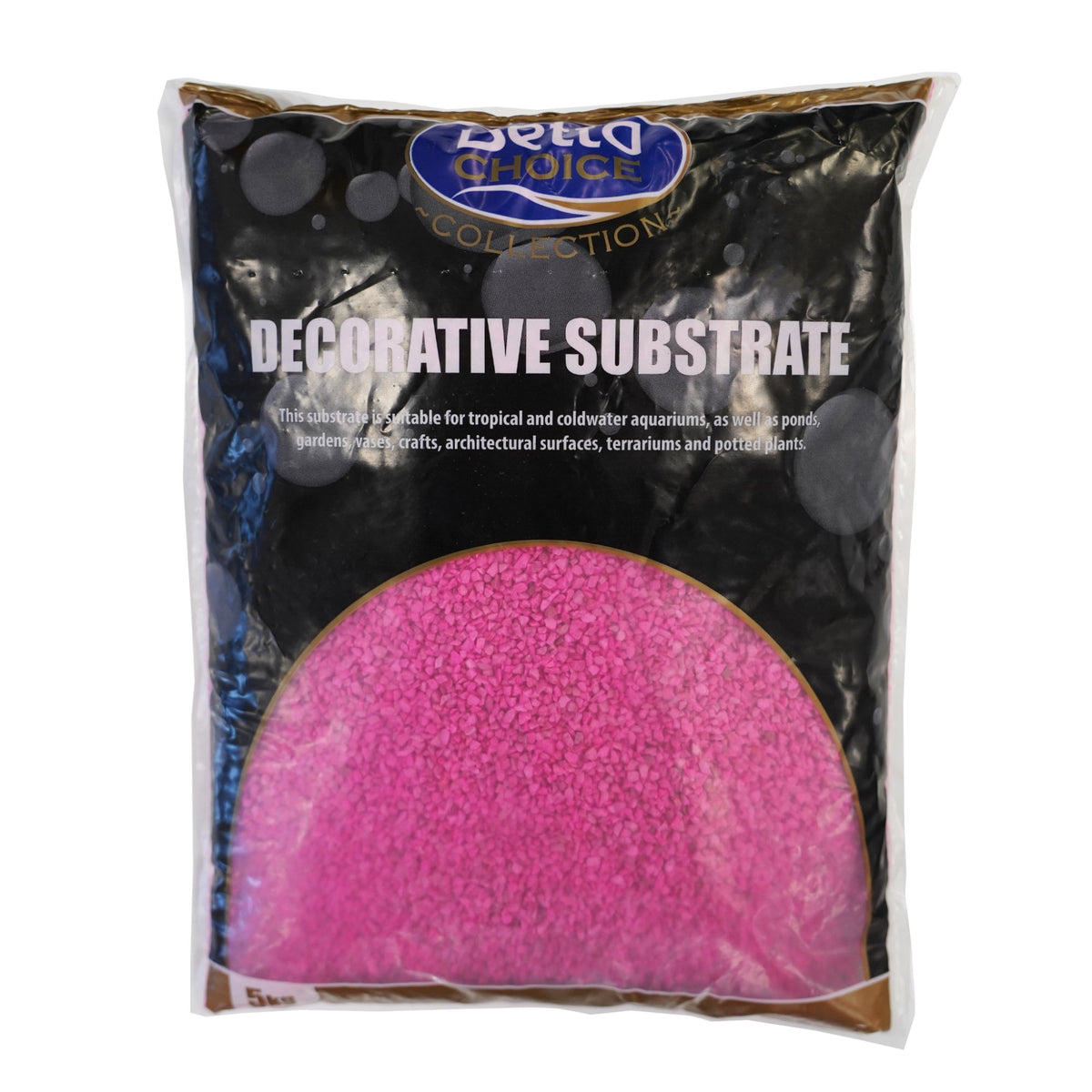 Betta Choice Vivid Pink Aquarium Stones 5kg
