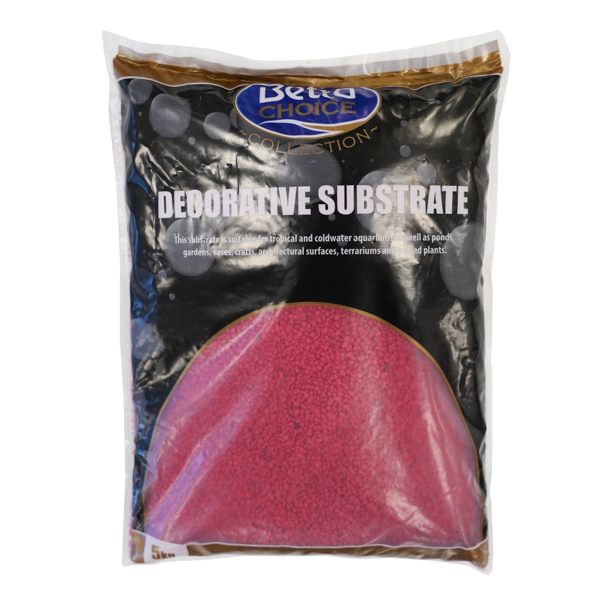 Betta Choice Aquarium Gravel Current Red 5kg