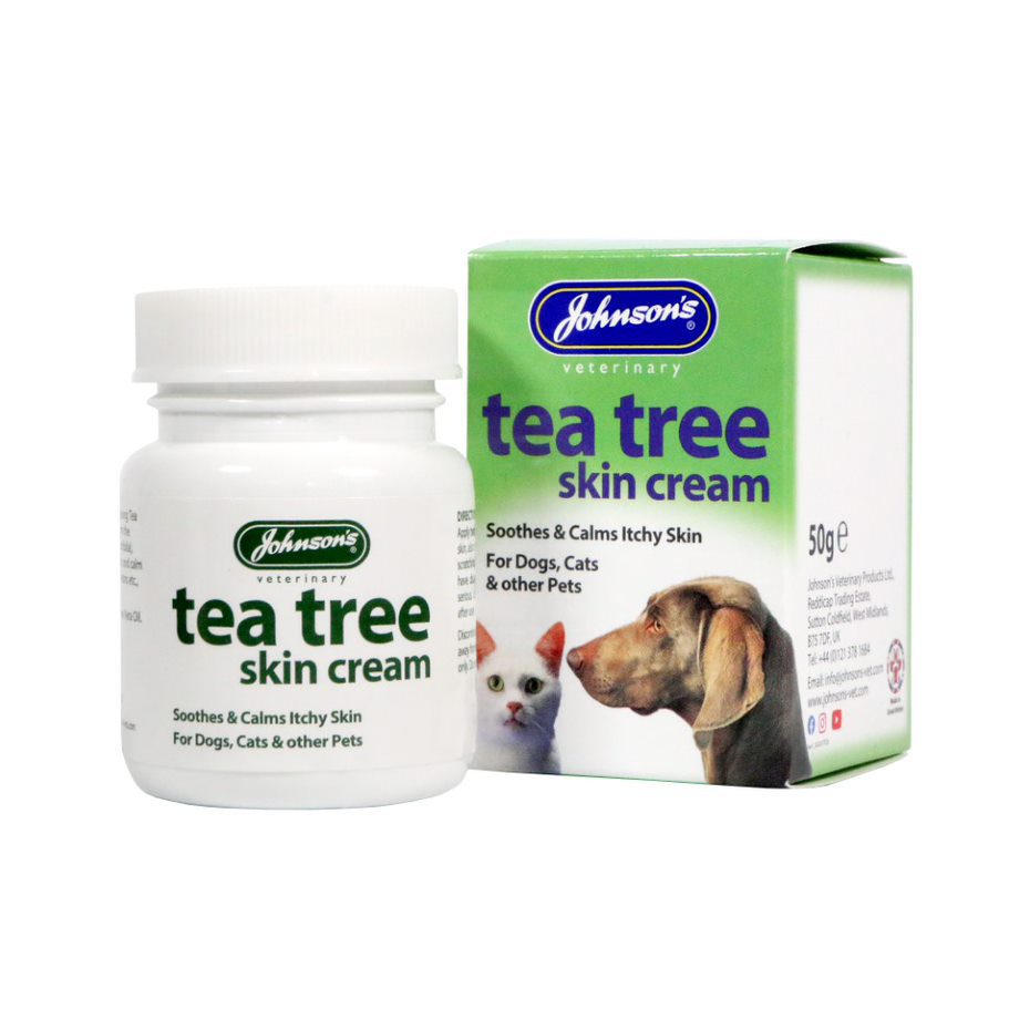 Johnson's Tea Tree Skin Cream 50g