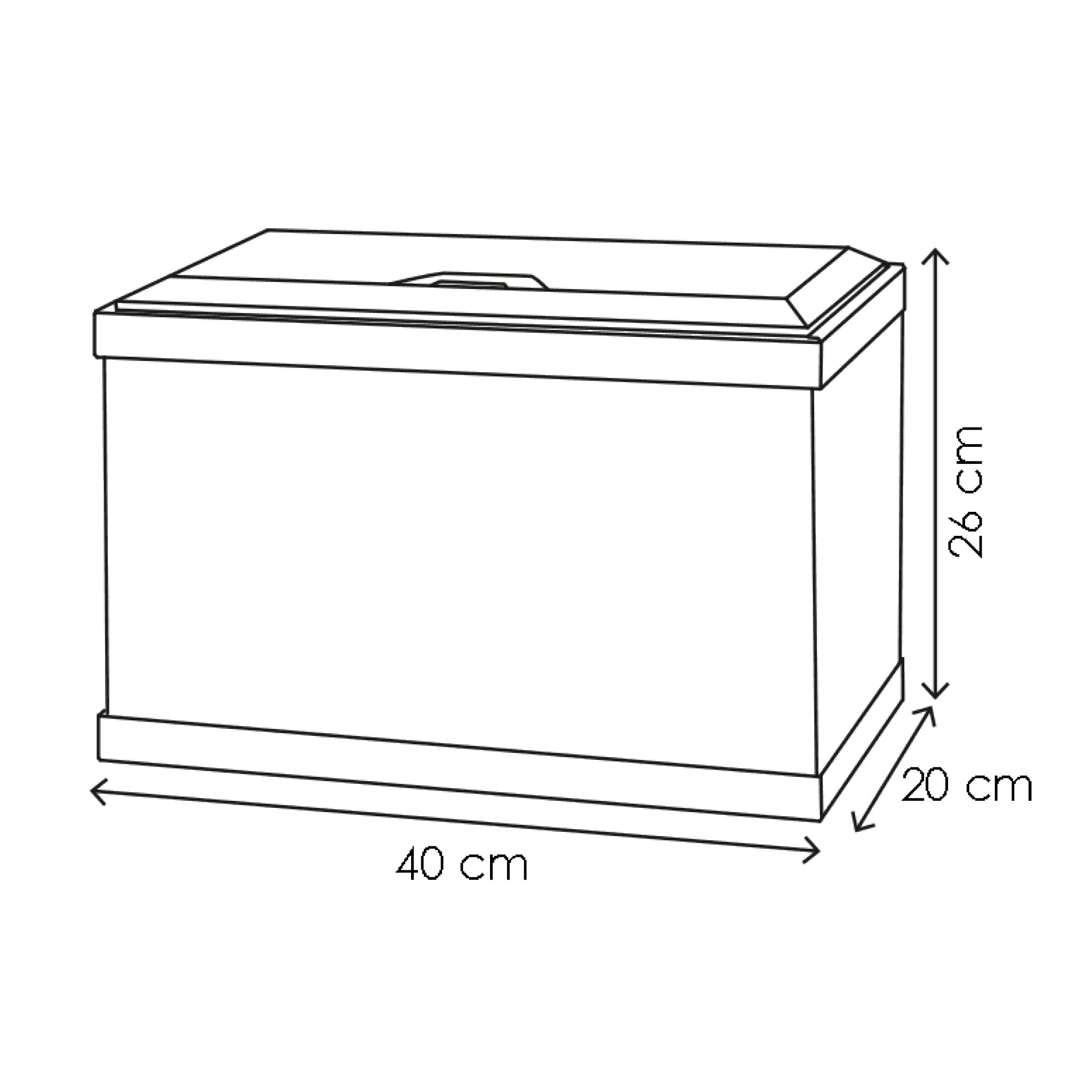 Ciano Aqua 20 Classic Aquarium - White 17L